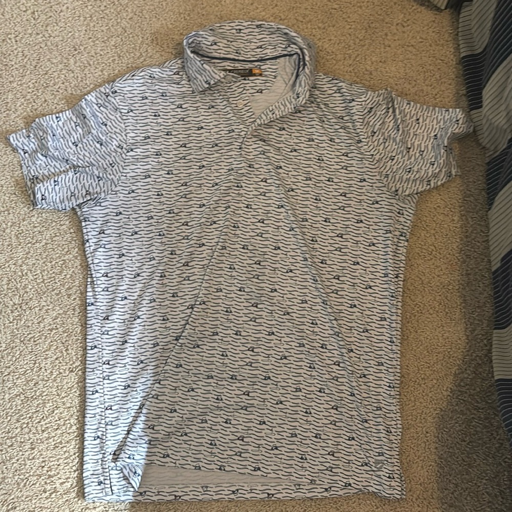 Cremiuex Polo Golf Shirt. Medium.